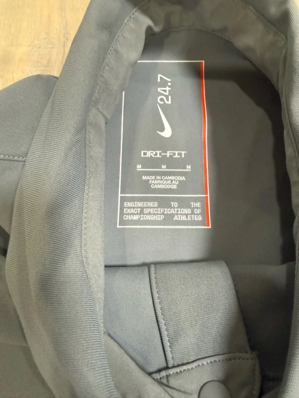Nike Dr-Fit perfect stretch snap up shirt